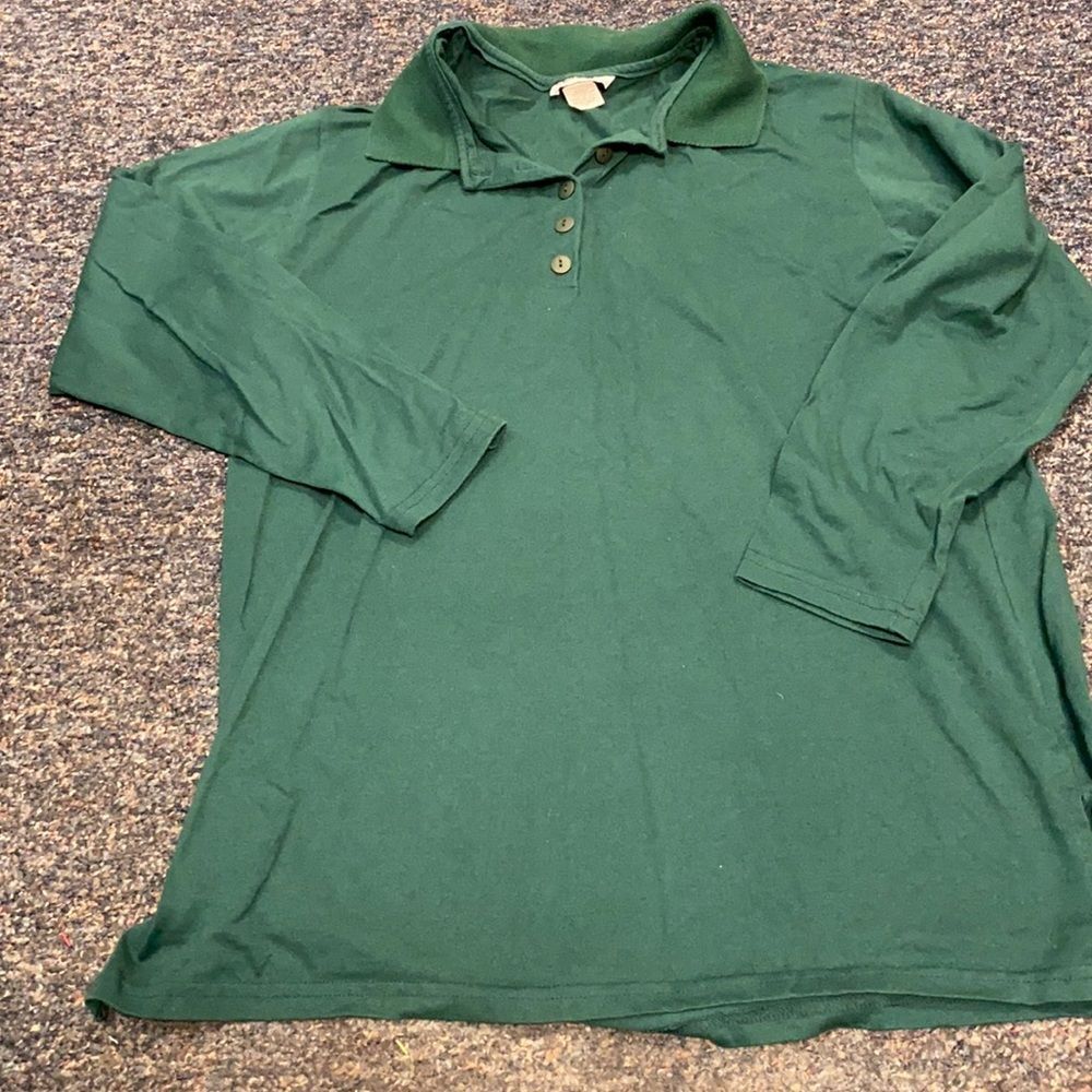 KnittMixx Green Long Sleeved Shirt sz. L